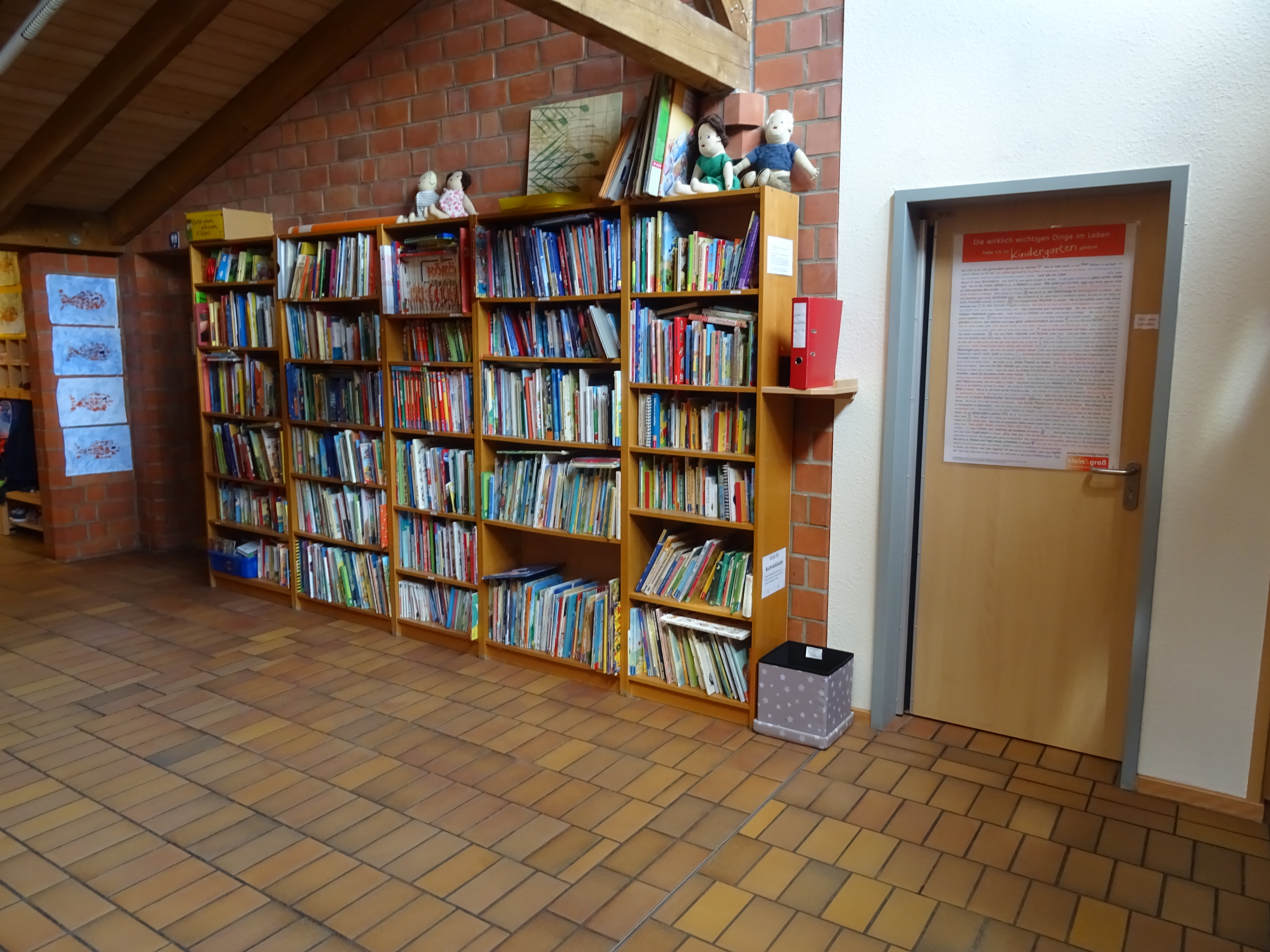 Unsere umfangreiche Bibliotek